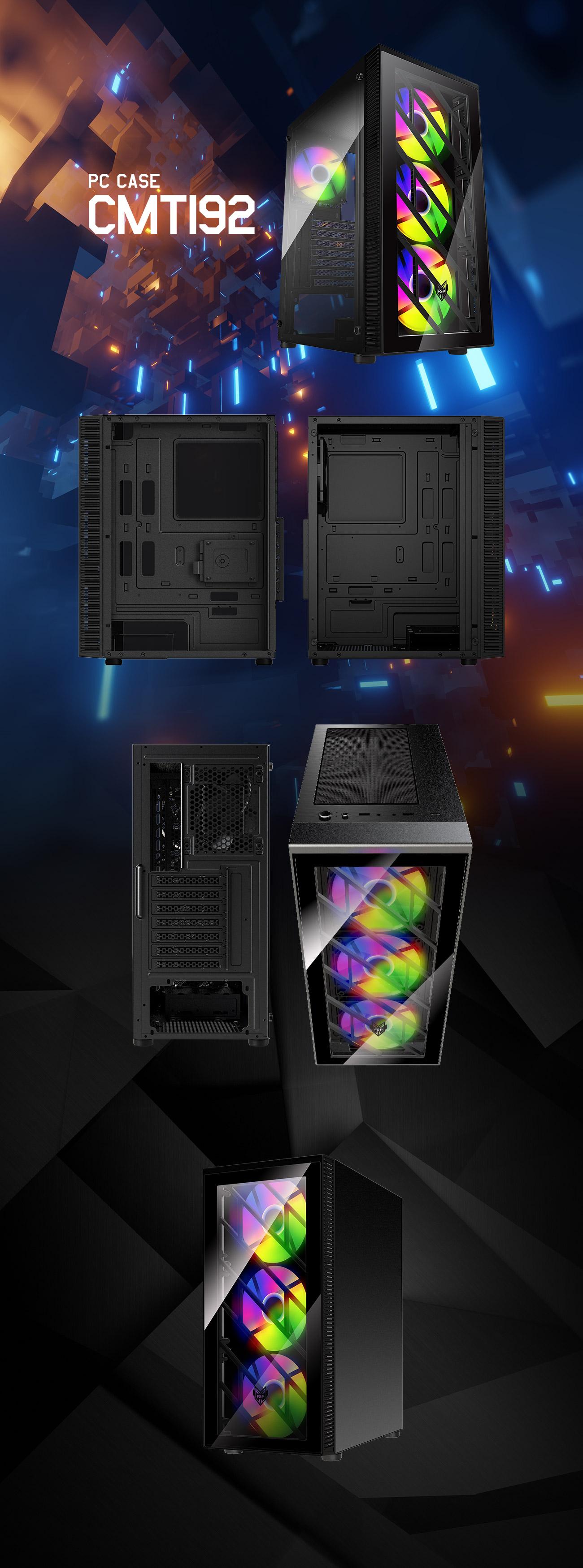 FSP CST 120 CASE WITH FSP 400W POWERSUPPLY